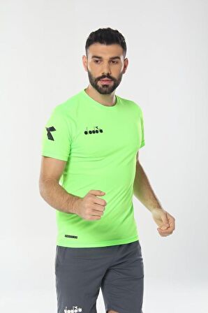 Diadora Nacce Erkek Fıstık Yeşili T-Shirt - 16TSR05