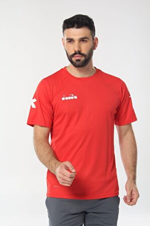 Diadora Nacce Erkek Kırmızı T-Shirt - 16TSR05