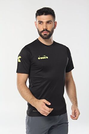 Diadora Nacce Erkek Siyah T-Shirt - 16TSR05