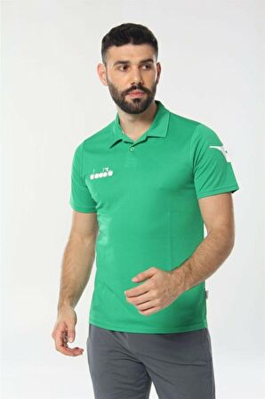 Diadora Nacce Açık Yeşil Polo Yakalı T-Shirt  -  1TSR06-AçıkYeşil