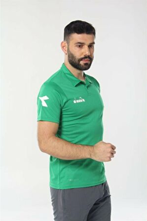 Diadora Nacce Açık Yeşil Polo Yakalı T-Shirt  -  1TSR06-AçıkYeşil