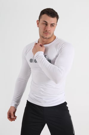 Diadora Soloben Uzun Kollu İçlik Beyaz