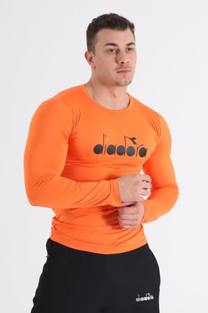 Diadora Soloben Uzun Kollu İçlik Turuncu