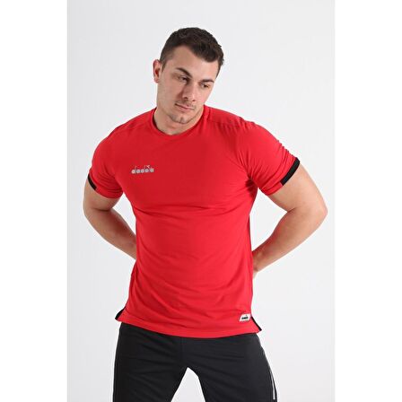 Diadora Venüs Antrenman T-Shirt Kırmızı 41TSR14 3XL
