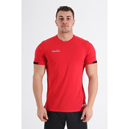 Diadora Venüs Antrenman T-Shirt Kırmızı 41TSR14 3XL