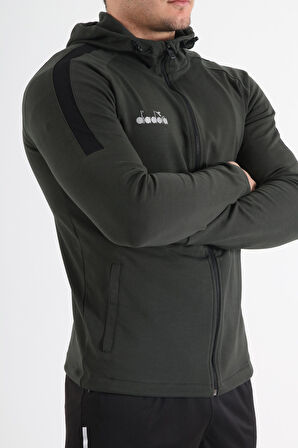 Diadora Venüs Kapşonlu Sweat Yeşil
