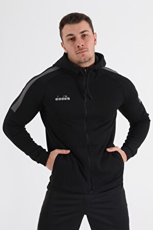 Diadora Venüs Kapşonlu Sweat SİYAH 60EŞT47 2XL