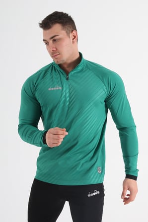  Diadora Elite Antrenman Eşofman Üstü Yeşil