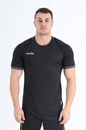 Diadora Elite Antrenman T-Shirt Siyah