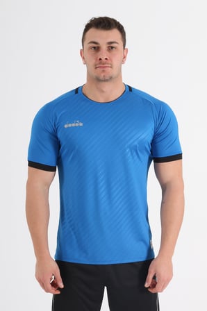 Diadora Elite Antrenman Tişört Saks Mavi