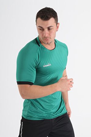 Diadora Elite Antrenman T-Shirt Yeşil