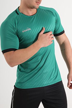 Diadora Elite Antrenman T-Shirt Yeşil