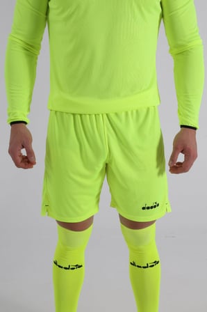 Diadora Elite Futbol Kaleci Şortu Neon Sarı