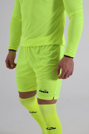 Diadora Elite Futbol Kaleci Şortu Neon Sarı