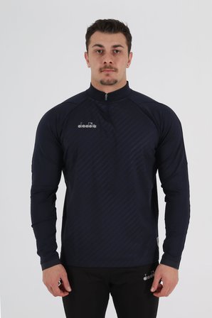 Diadora Elite Antrenman Eşofmanı Tek Üst Koyu Lacivert