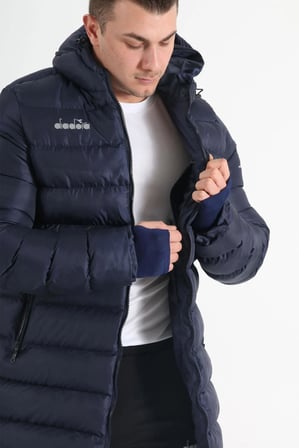 Diadora Motto 23 Anorak Uzun Mont Lacivert