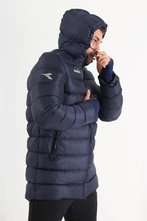 Diadora Motto 23 Anorak Uzun Mont Lacivert