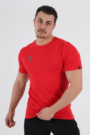 Diadora Satürn Antrenman T-Shirt Kırmızı
