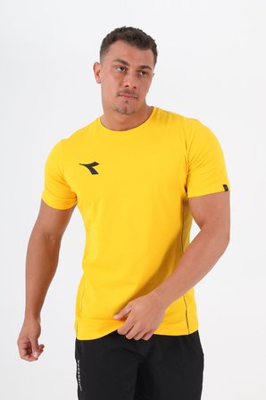 Diadora Satürn Antrenman T-Shirt Sarı