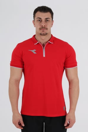 Diadora Satürn Kamp T-Shirt Kırmızı