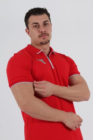 Diadora Satürn Kamp T-Shirt Kırmızı