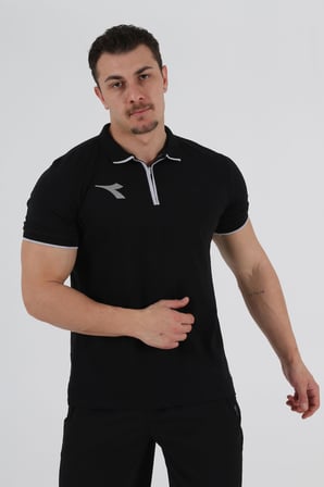 Diadora Satürn Kamp T-Shirt Siyah