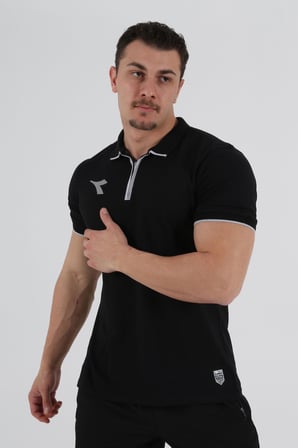 Diadora Satürn Kamp T-Shirt Siyah