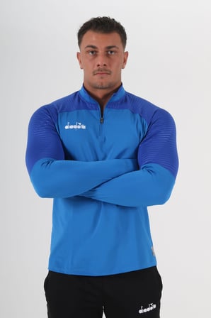 Diadora Premium Antrenman Eşofmanı Tek Üst Sax