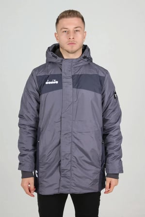 Diadora Forza Anorak Uzun Mont Antrasit