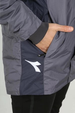 Diadora Forza Anorak Uzun Mont Antrasit