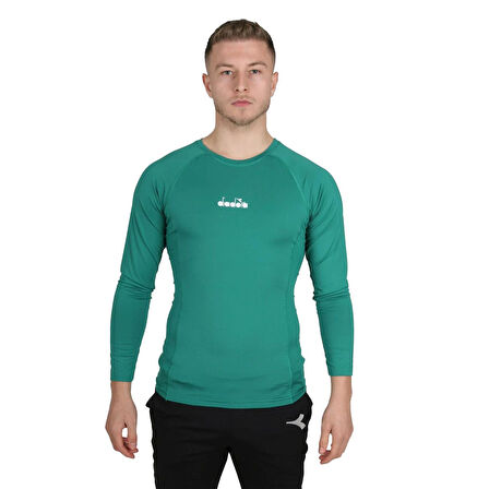 Diadora 1140104 Pro Uzun Kollu İçlik Yeşil