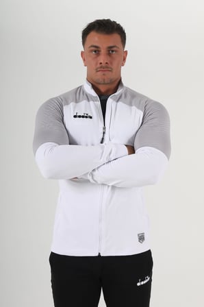 Diadora Premium Kamp Eşofmanı Tek Üst Beyaz