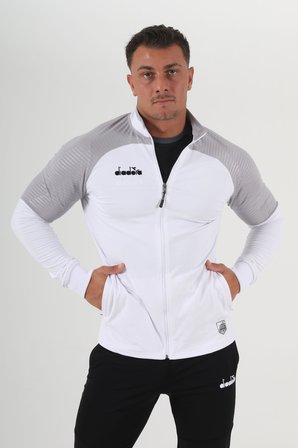 Diadora Premium Kamp Eşofmanı Tek Üst Beyaz