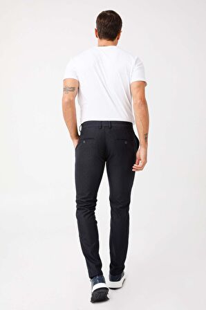 ERKEK SİYAH REGULARFIT / RAHAT KALIP STD PANTOLON