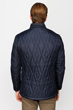 Erkek Lacivert   Mont