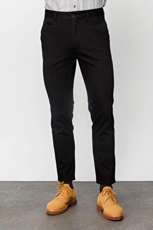 ERKEK SİYAH DYNAMIC FIT STD PANTOLON
