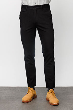 ERKEK SİYAH DYNAMIC FIT STD PANTOLON