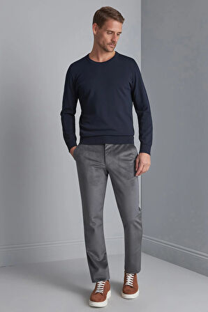 Erkek K.Gri Regularfit / Rahat Kalıp  Pantolon