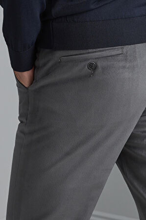 Erkek K.Gri Regularfit / Rahat Kalıp  Pantolon