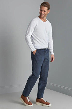 Erkek Lacivert Regularfit / Rahat Kalıp  Pantolon