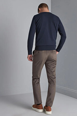 Erkek Kahve Regularfit / Rahat Kalıp  Pantolon