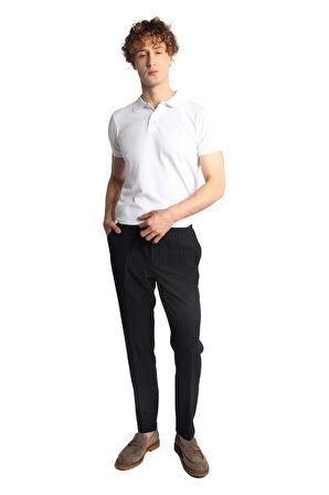 ERKEK LACİVERT DYNAMIC FIT STD PANTOLON