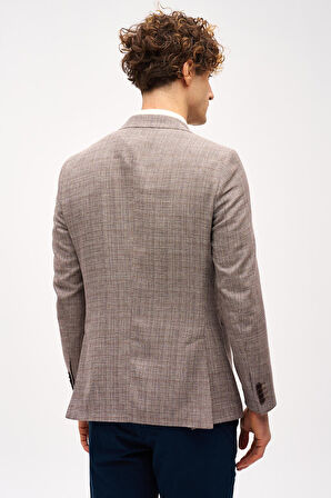 ERKEK KAHVE REGULARFIT / RAHAT KALIP GENİŞ KIRLANGIÇ CEKET