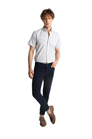 ERKEK LACİVERT SLIM FIT / DAR KALIP STD PANTOLON