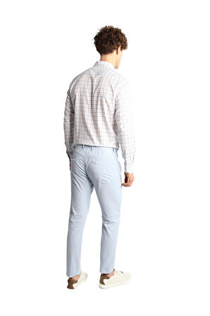 ERKEK MAVİ SLIM FIT / DAR KALIP STD PANTOLON