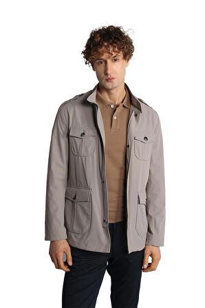 Erkek Gri   Baharlık Mont