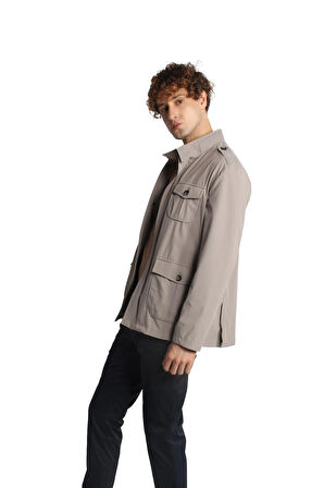 Erkek Gri   Baharlık Mont