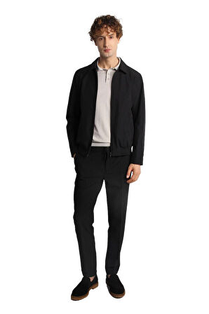 Erkek Siyah   Baharlık Mont