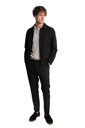 Erkek Siyah   Baharlık Mont