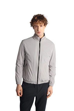 Erkek Gri   Baharlık Mont